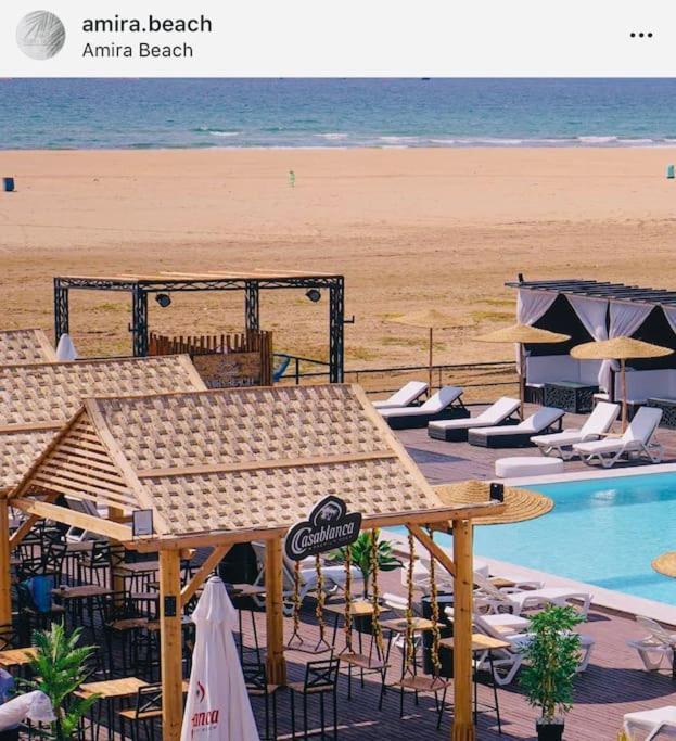 Apartamento Vacacional Achakar Playa&Piscina! Tanger Extérieur photo